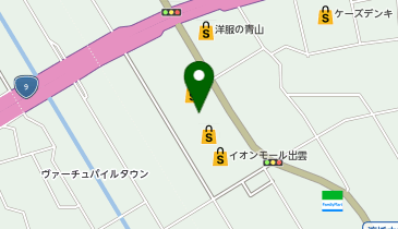 イオンスタイル出雲の地図画像