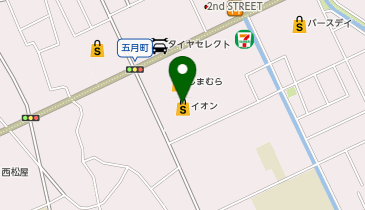イオン亀田店の地図画像