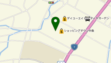 イオンスタイル中条の地図画像