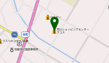 イオン荒川アコス店の地図画像