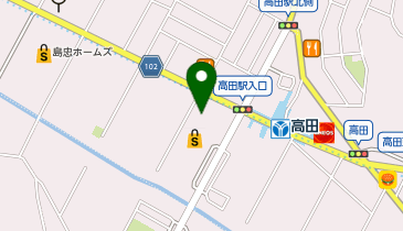 イオンスタイル横浜高田の地図画像