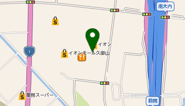 イオン久御山店の地図画像