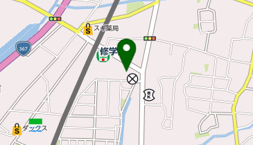 イオンスタイル修学院小町の地図画像