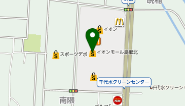 イオン鳥取北店の地図画像