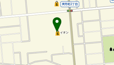 イオン北見店の地図画像