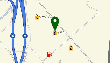 イオン六日町店の地図画像