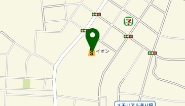 イオン紋別店の地図画像