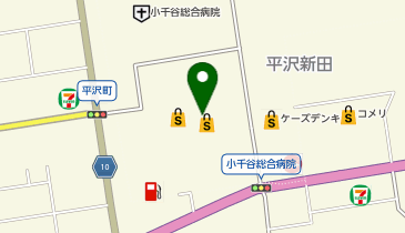 イオン小千谷店の地図画像