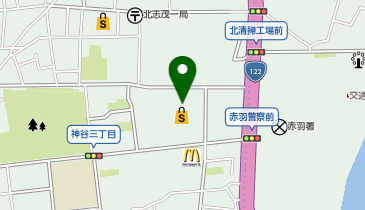 イオンスタイル赤羽の地図画像