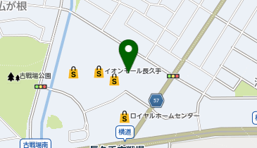 イオンスタイル長久手の地図画像