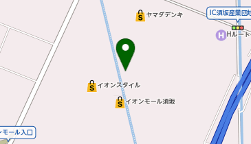 イオンスタイル須坂の地図画像
