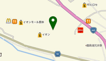 イオン熊本店の地図画像