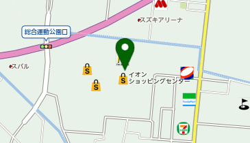 イオン松任店の地図画像