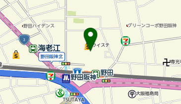 イオンスタイル野田阪神の地図画像