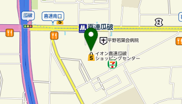 イオン喜連瓜破駅前店の地図画像