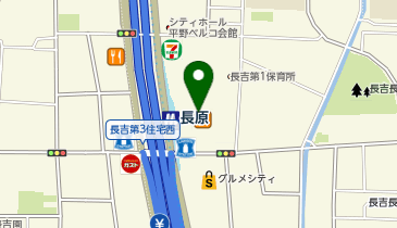 イオンスタイル長原駅前の地図画像