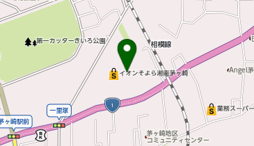 イオンスタイル湘南茅ケ崎の地図画像
