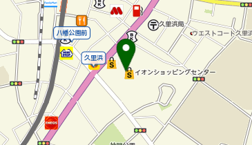 イオン久里浜店の地図画像