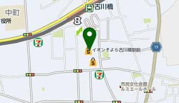 イオンスタイル古川橋駅前の地図画像