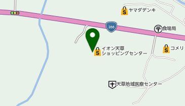 イオン天草店の地図画像