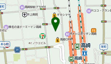 イオンスタイル高崎駅前の地図画像