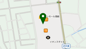 イオンスタイル高崎の地図画像
