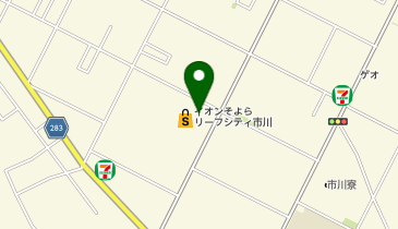 イオンスタイルリーフシティ市川の地図画像