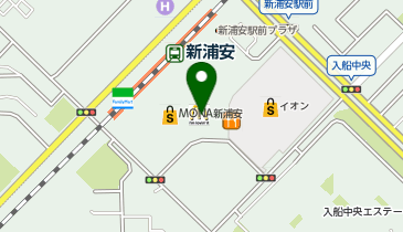 イオンスタイル新浦安MONAの地図画像