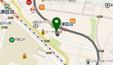 イオンスタイル津田沼Southの地図画像