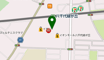 イオン八千代緑が丘店の地図画像