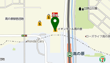イオン高の原店の地図画像