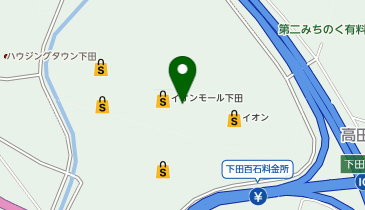 イオン下田店の地図画像