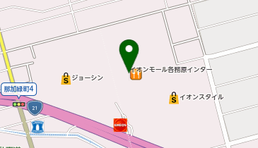 イオンスタイル各務原インターの地図画像