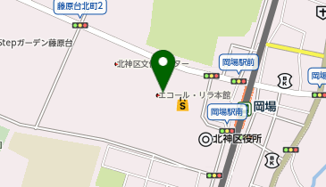 イオン藤原台店の地図画像
