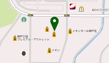 イオン神戸北店の地図画像