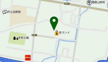 イオン山崎店の地図画像