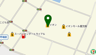 イオン鹿児島店の地図画像