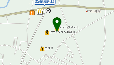 イオンスタイル毛呂山の地図画像