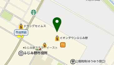 イオンスタイルふじみ野の地図画像