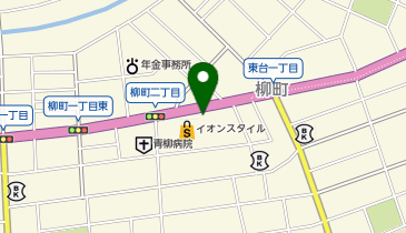 イオンスタイル水戸下市の地図画像