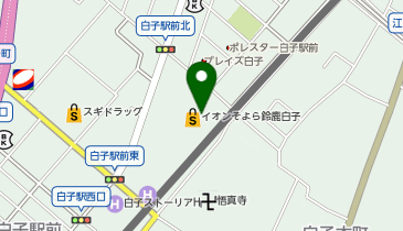 イオンスタイル鈴鹿白子の地図画像