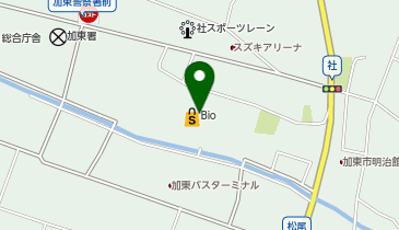 イオン社店の地図画像