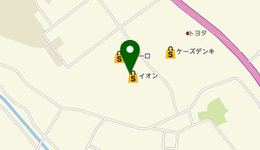イオン常陸大宮店の地図画像