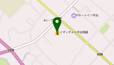 イオンスタイル今治馬越の地図画像