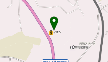 イオン阿児店の地図画像
