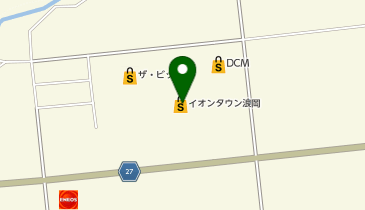 イオンタウン浪岡の地図画像