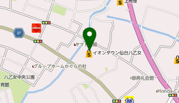 イオンタウン仙台八乙女の地図画像