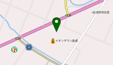 イオンタウン金成の地図画像