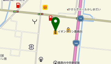 イオンタウン鹿島台の地図画像