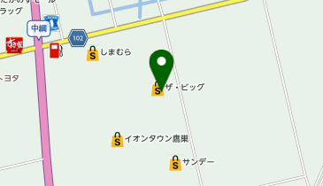 イオンタウン鷹巣の地図画像